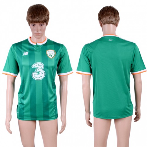 Ireland Blank Home Soccer Country Jersey